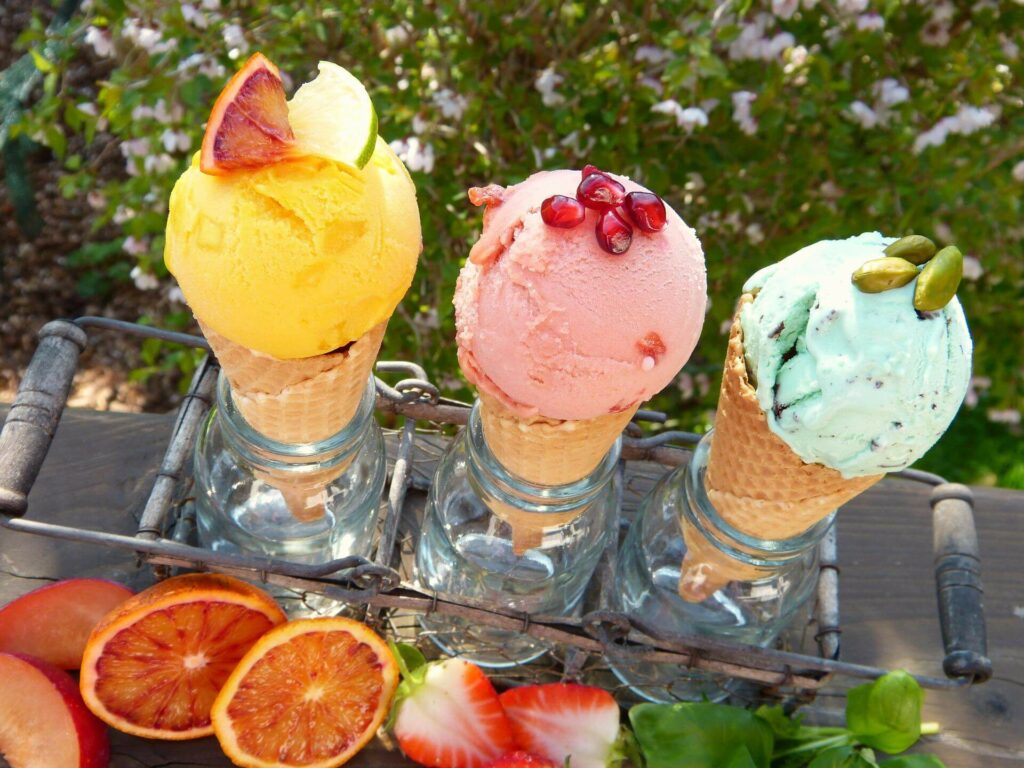 Eis essen, Eis